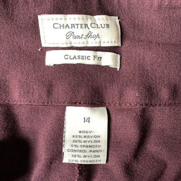 Size 14 Women’s Purple Dress Pant - Picture 4 of 5